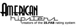 AMERICAN HIPSTERS CREATORS OF THE IS.FAB RATING SYSTEM trademark