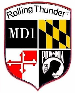 ROLLING THUNDER MD1 POW MIA trademark
