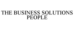 THE BUSINESS SOLUTIONS PEOPLE trademark