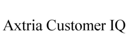 AXTRIA CUSTOMER IQ trademark