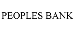 PEOPLES BANK trademark