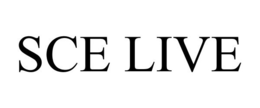 SCE LIVE trademark