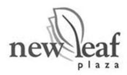 NEW LEAF PLAZA trademark