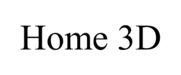 HOME 3D trademark