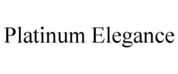 PLATINUM ELEGANCE trademark