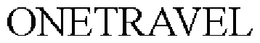 ONETRAVEL trademark