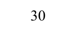 30 trademark