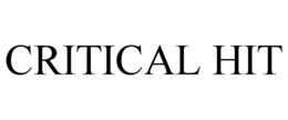 CRITICAL HIT trademark