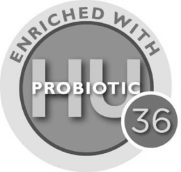 ENRICHED WITH HU36 PROBIOTIC trademark