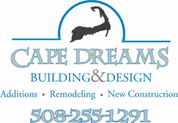 CAPE DREAMS BUILDING&DESIGN ADDITIONS · REMODELING · NEW CONSTRUCTION 508-255-1291 trademark