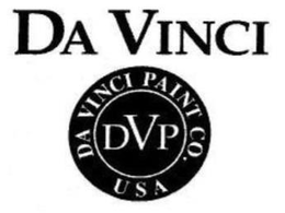 DA VINCI DA VINCI PAINT CO. USA DVP trademark