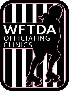 WFTDA OFFICIATING CLINICS trademark