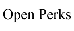 OPEN PERKS trademark