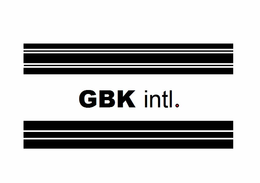 GBK INTL. trademark