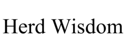 HERD WISDOM trademark