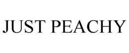 JUST PEACHY trademark