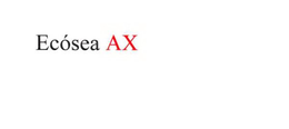 ECÓSEA AX trademark