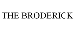 THE BRODERICK trademark