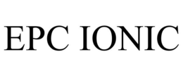 EPC IONIC trademark