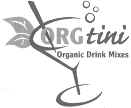 ORGTINI ORGANIC DRINK MIXES trademark