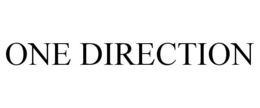 ONE DIRECTION trademark
