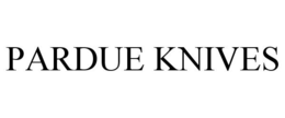 PARDUE KNIVES trademark