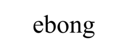 EBONG trademark