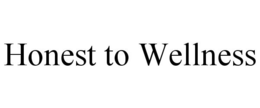 HONEST TO WELLNESS trademark
