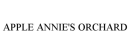 APPLE ANNIE'S ORCHARD trademark