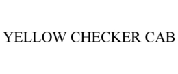 YELLOW CHECKER CAB trademark