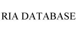 RIA DATABASE trademark