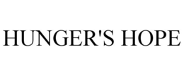 HUNGER'S HOPE trademark
