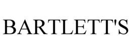 BARTLETT'S trademark