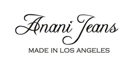 ANANI JEANS MADE IN LOS ANGELES trademark
