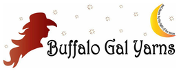 BUFFALO GAL YARNS AND DANCE BY THE LIGHTOF THE MOON trademark