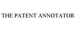THE PATENT ANNOTATOR trademark