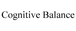 COGNITIVE BALANCE trademark