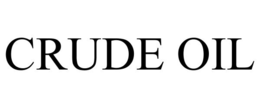 CRUDE OIL trademark