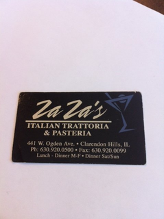 ZAZA'S ITALIAN TRATTORIA & PASTERIA trademark
