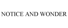 NOTICE/WONDER trademark