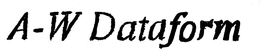 A-W DATAFORM trademark