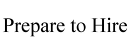 PREPARE TO HIRE trademark