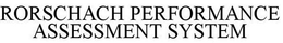 RORSCHACH PERFORMANCE ASSESSMENT SYSTEM trademark