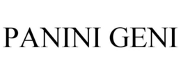 PANINI GENI trademark
