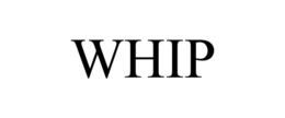 WHIP trademark