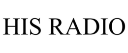 HIS RADIO trademark