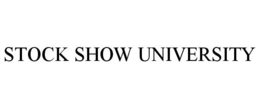 STOCK SHOW UNIVERSITY trademark