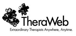 THERAWEB EXTRAORDINARY THERAPISTS ANYWHERE, ANYTIME. trademark