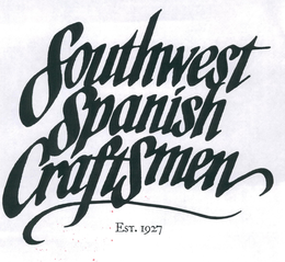 SOUTHWEST SPANISH CRAFTSMEN EST. 1927 trademark