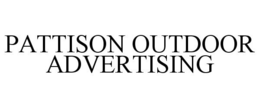 PATTISON OUTDOOR ADVERTISING trademark